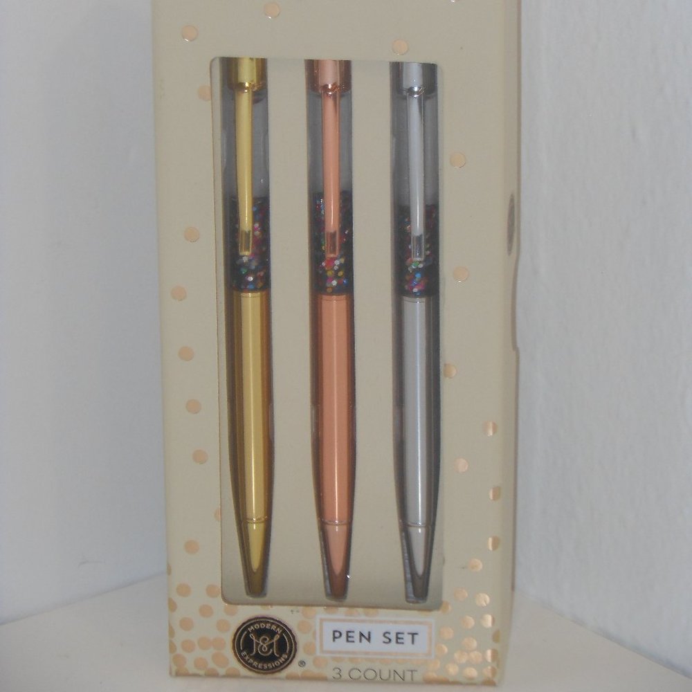 MODERN EXPRESSIONS PEN SET 3 COUNT